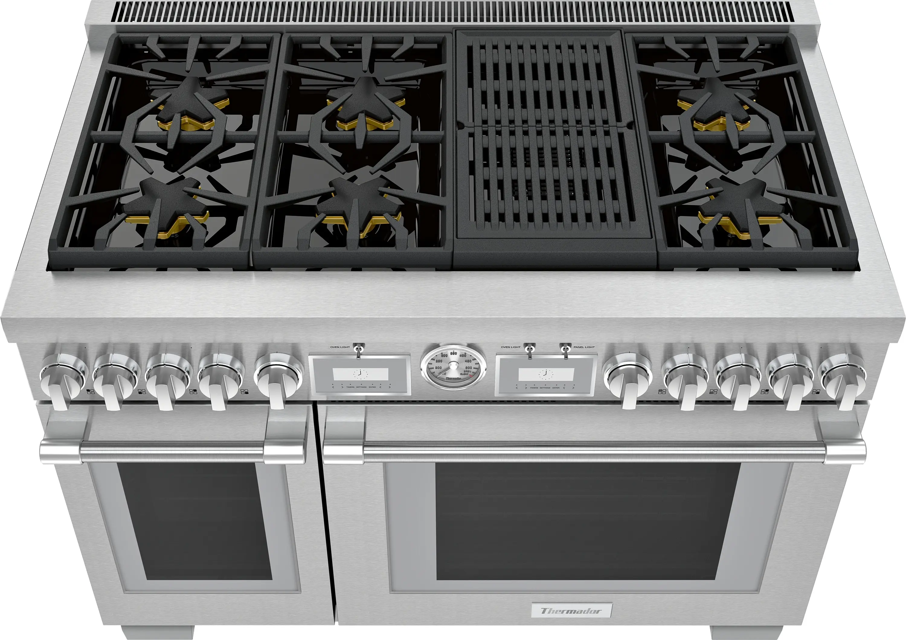 Thermador PRD486WLGU Stainless Steel with Grill