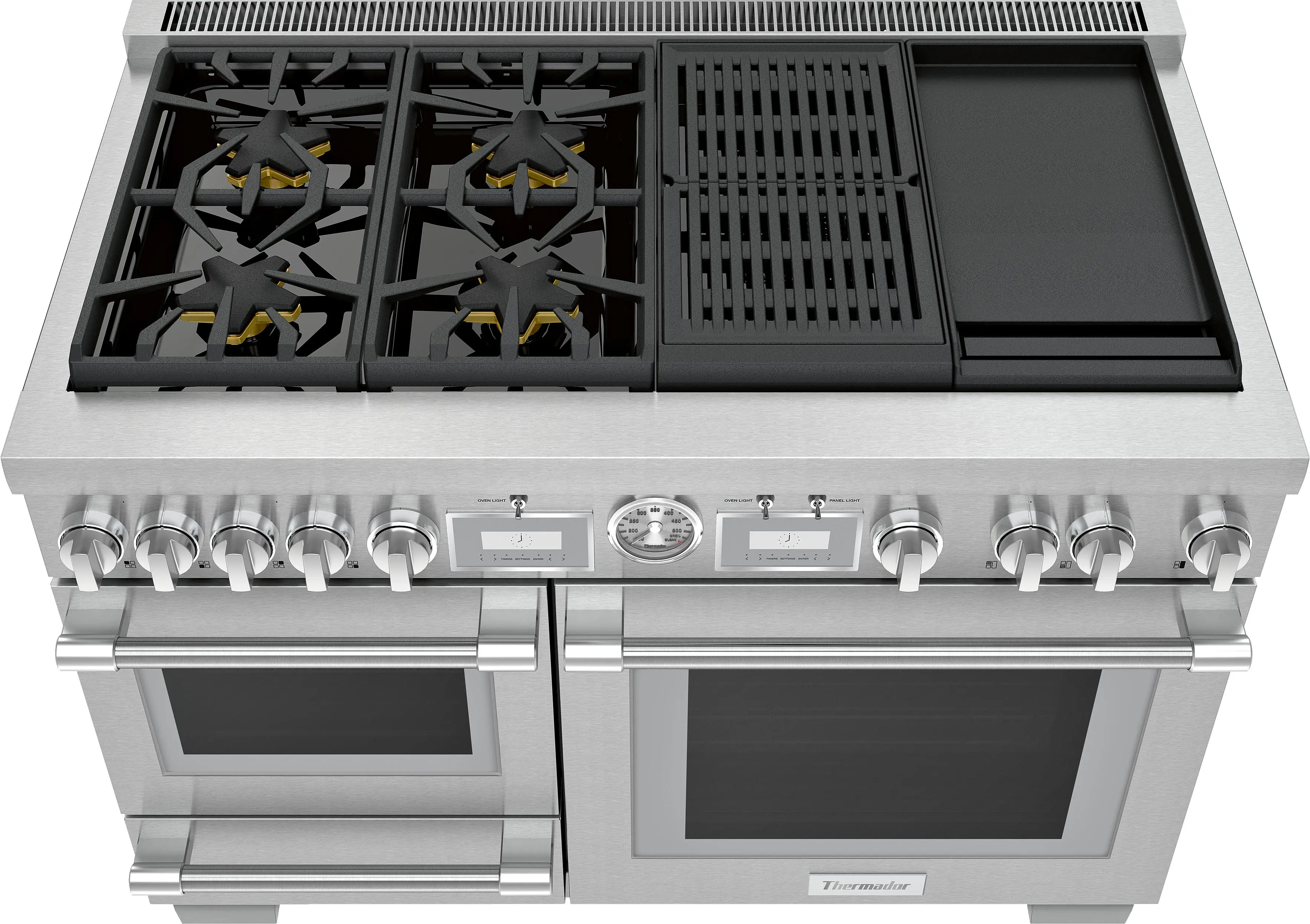 Thermador PRD48WCSGU Stainless Steel with Grill and Griddle