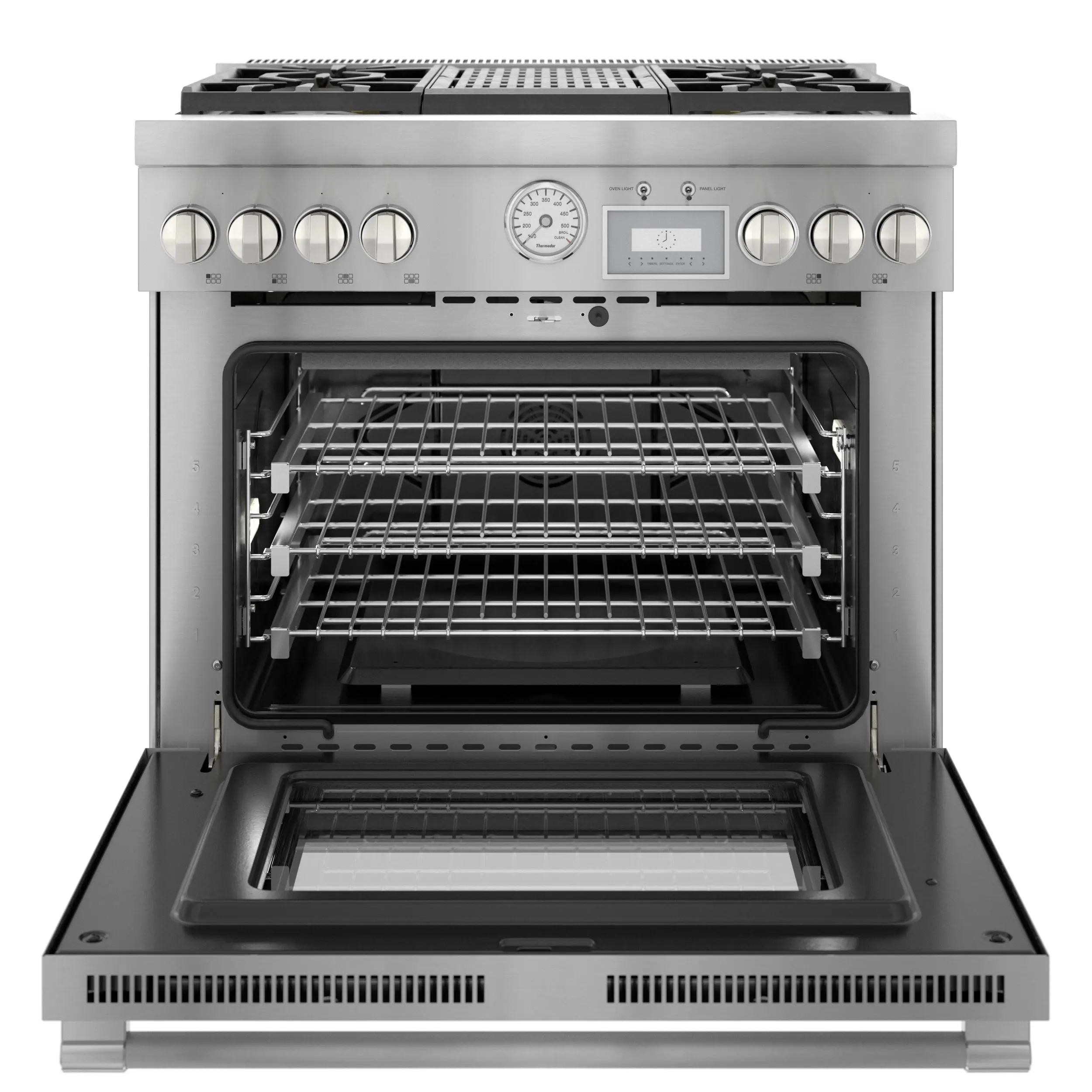 Thermador PRG364WLG Stainless Steel with Grill