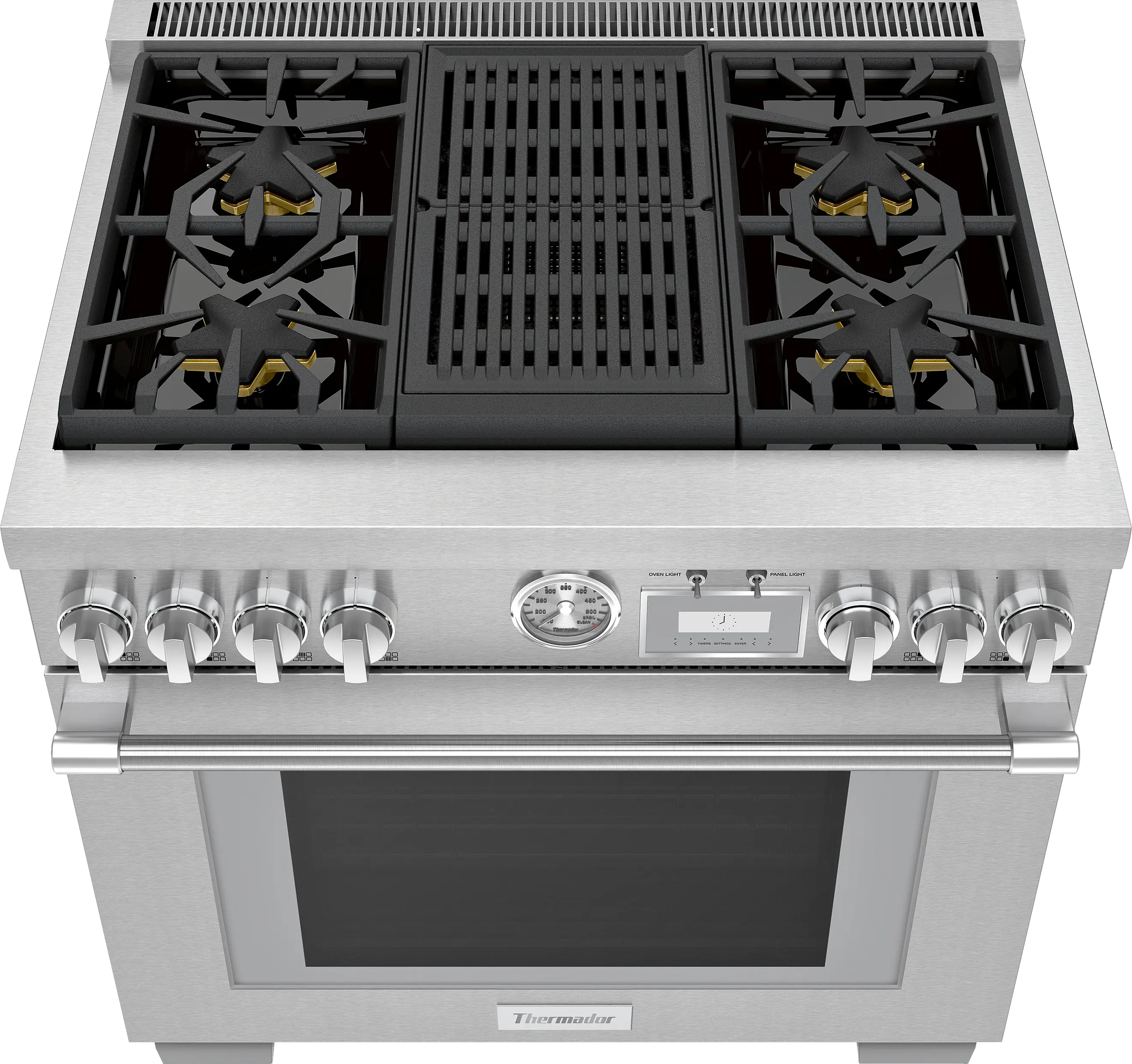 Thermador PRG364WLG Stainless Steel with Grill