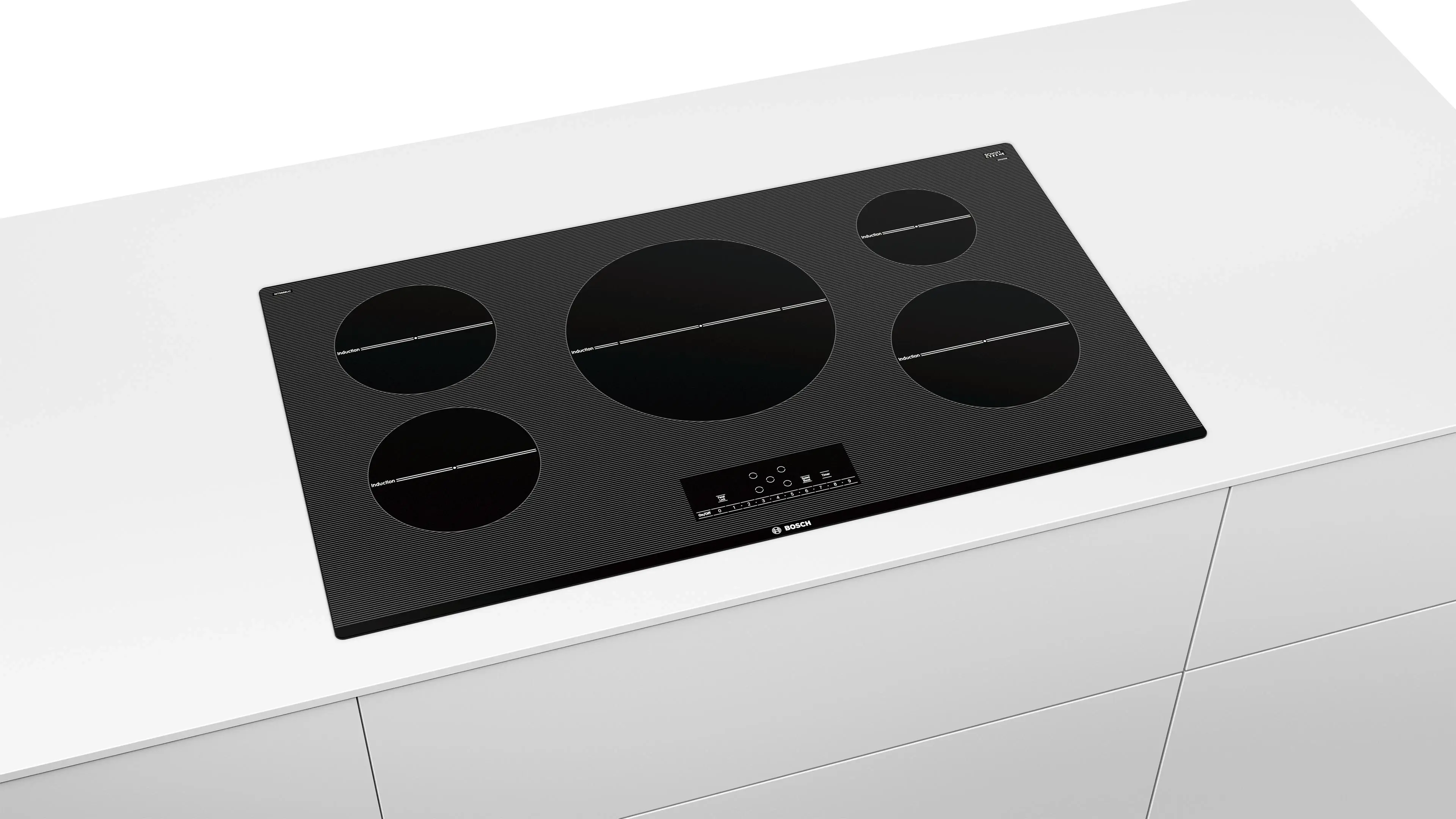 Bosch NIT5668UC Black, 36 Inch