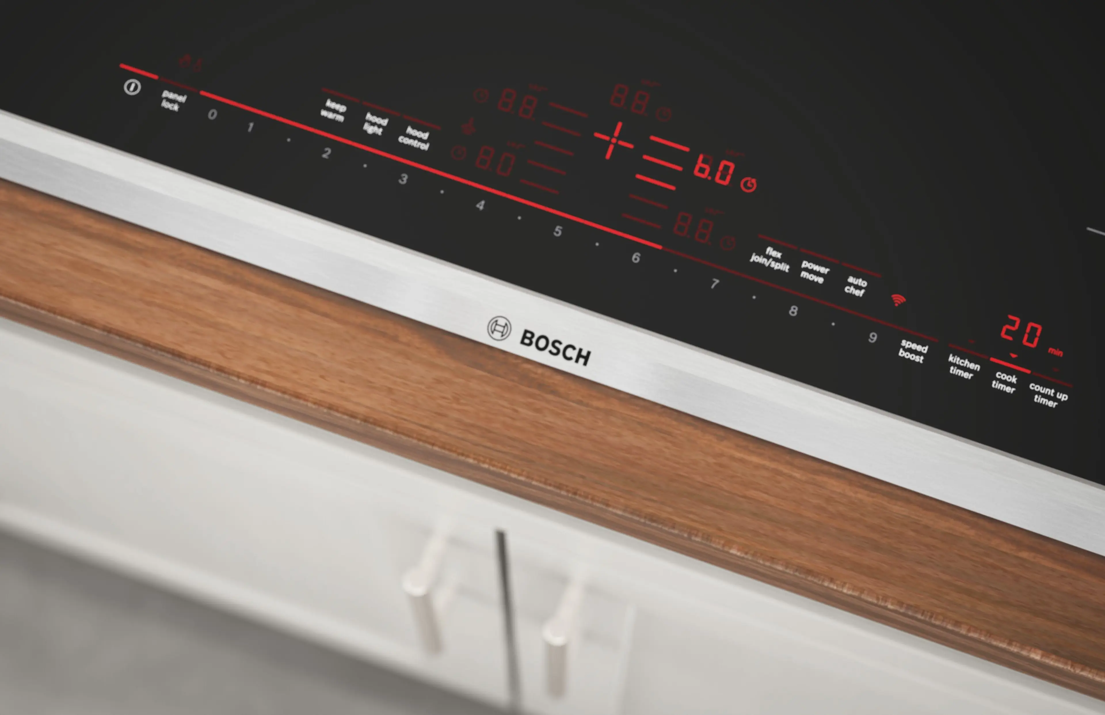 Bosch NITP669SUC Black with Stainless Steel Frame