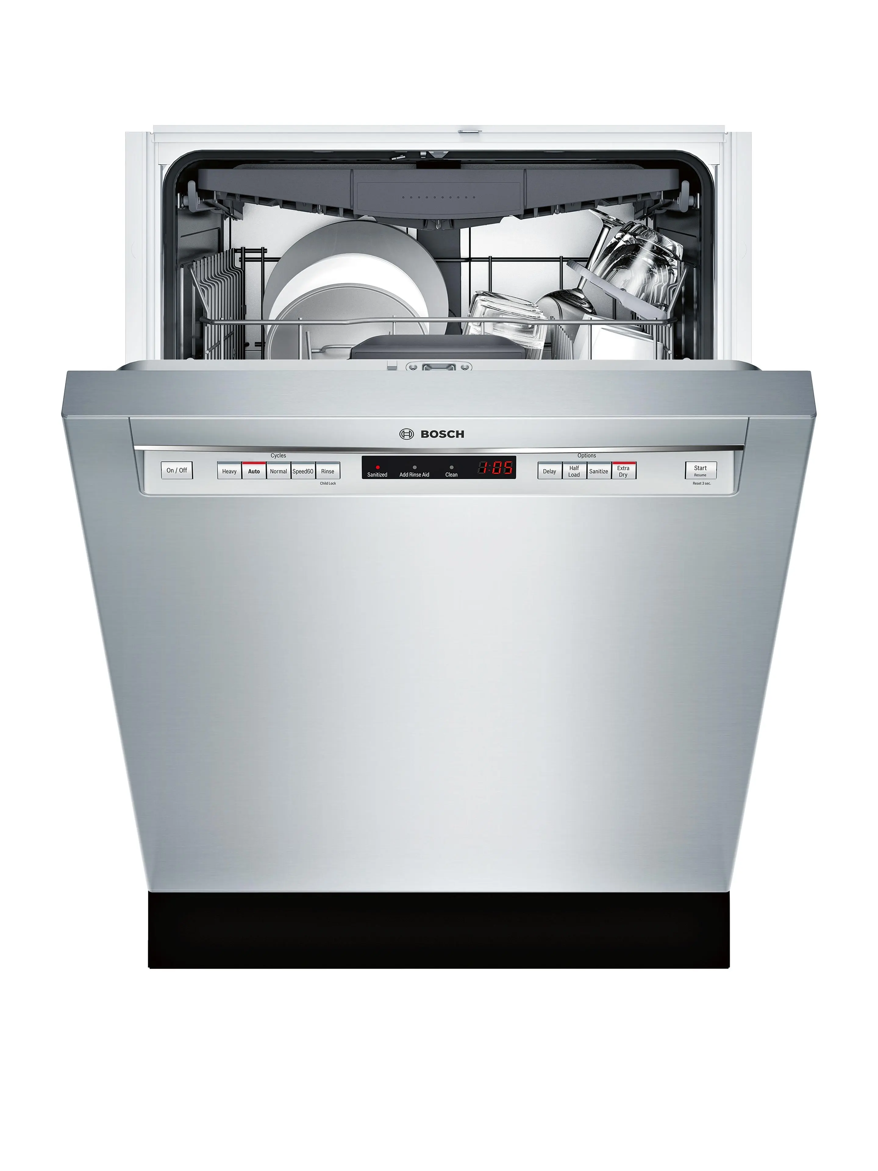 Bosch SHEM63W55N Stainless Steel