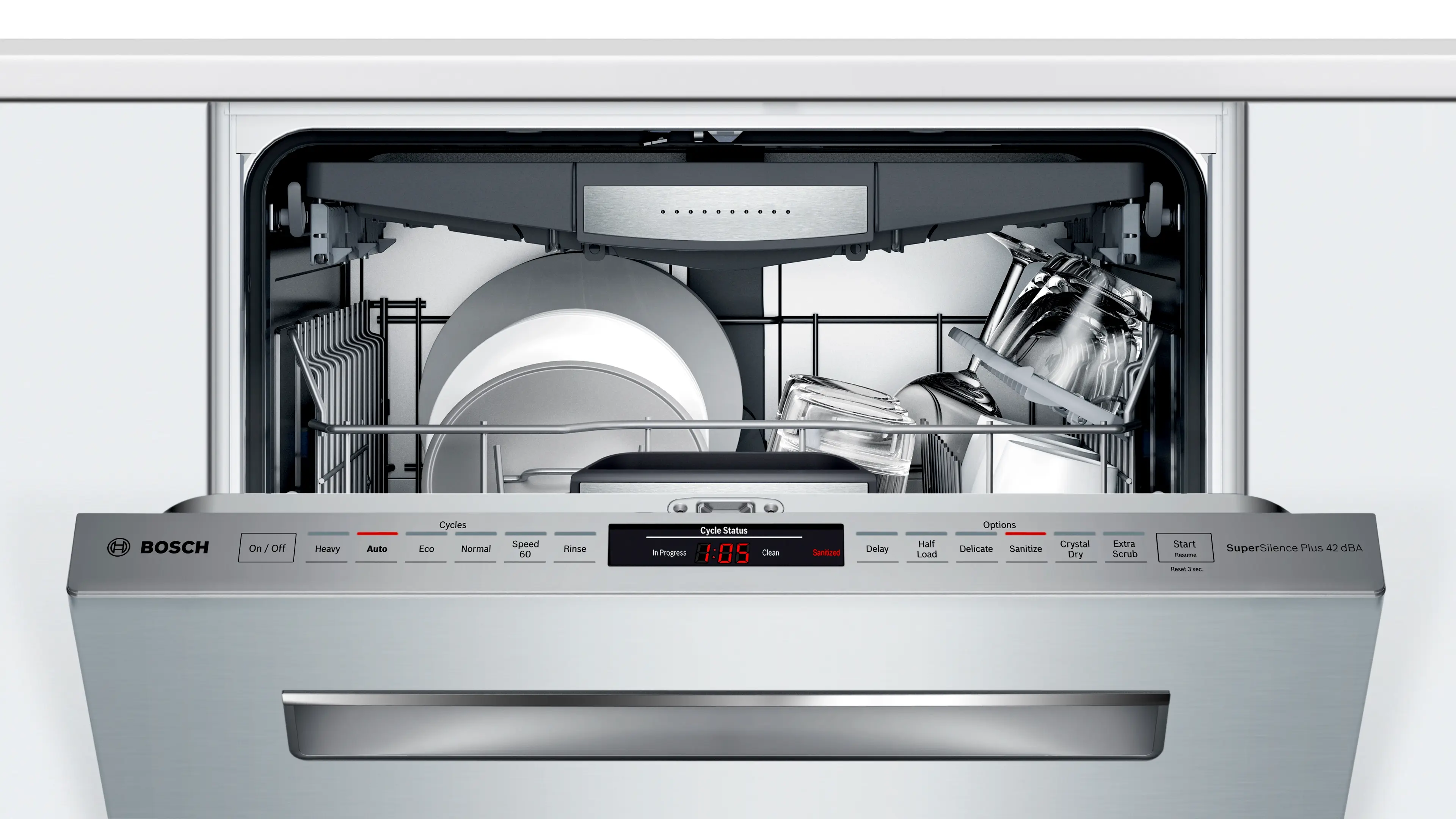 Bosch SHP878ZD5N Stainless Steel