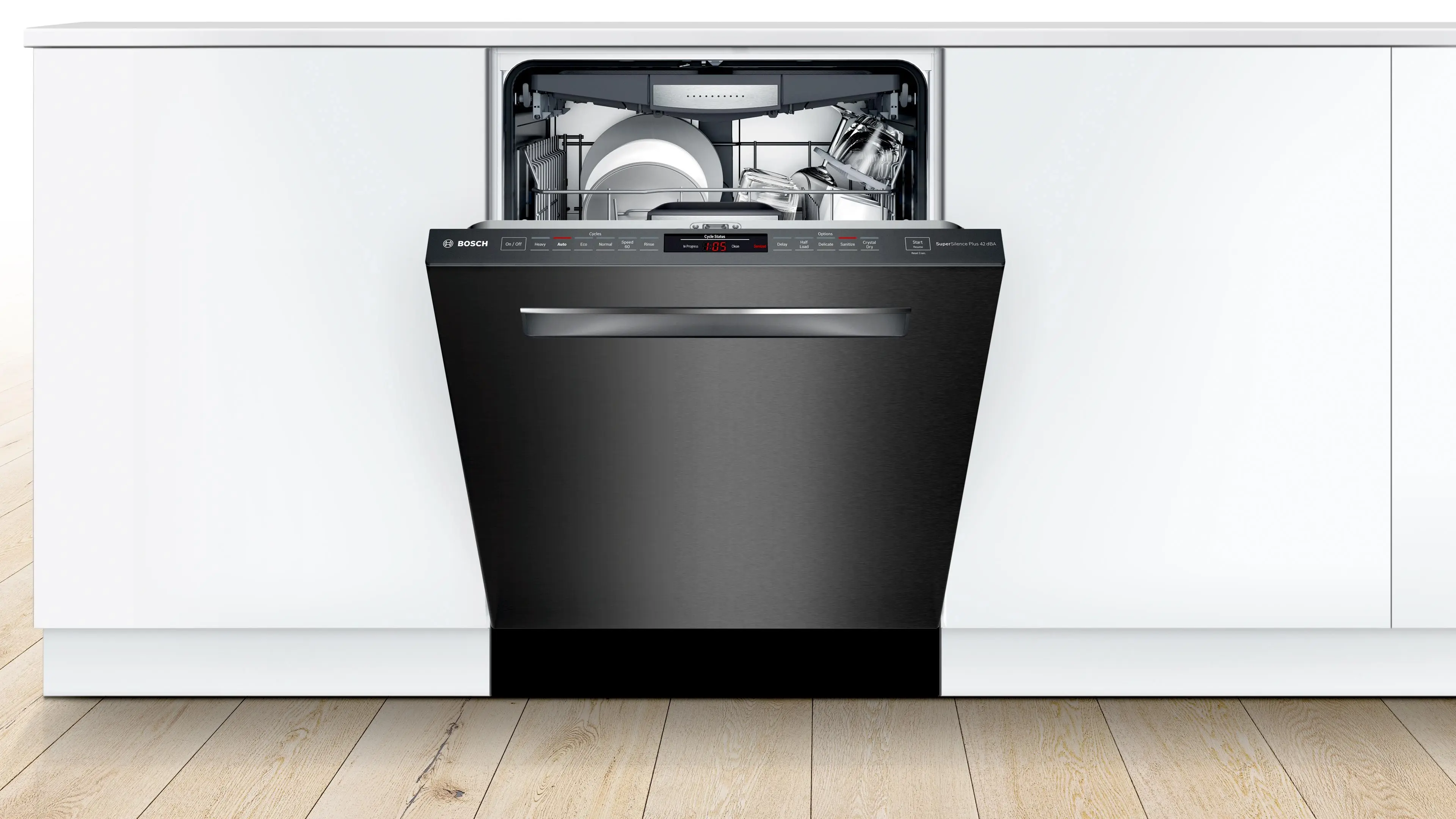 Bosch SHPM78Z54N Black Stainless Steel