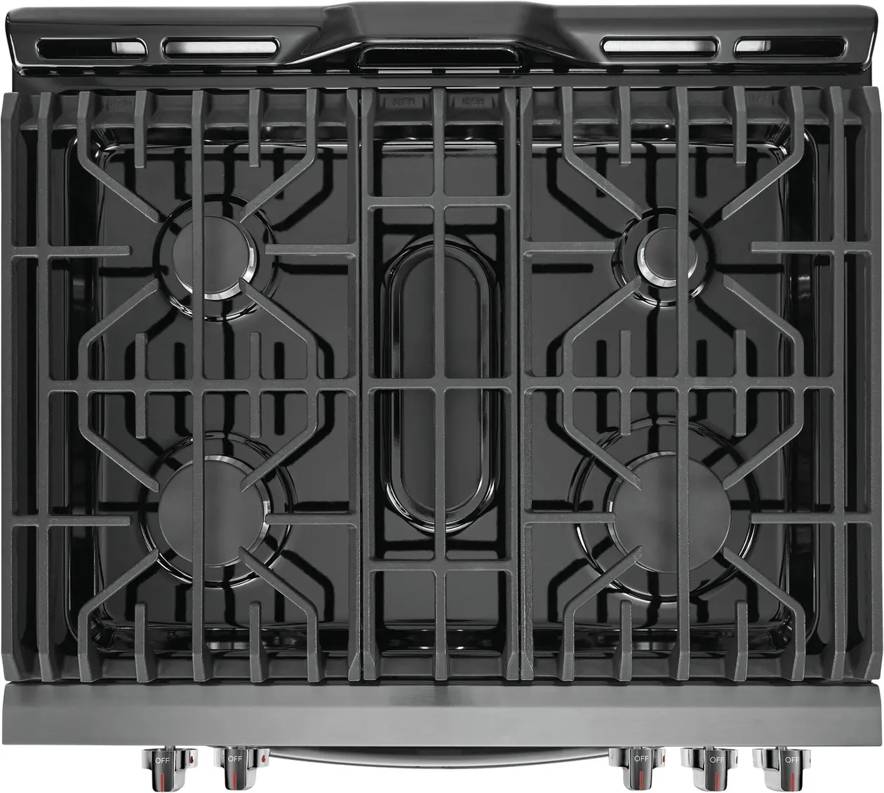Frigidaire FGGH3047VD Black Stainless Steel