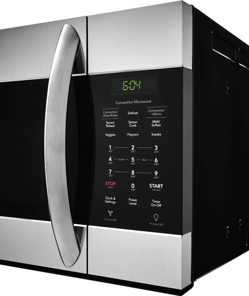 Frigidaire FGMV155CTF Stainless Steel, Convection