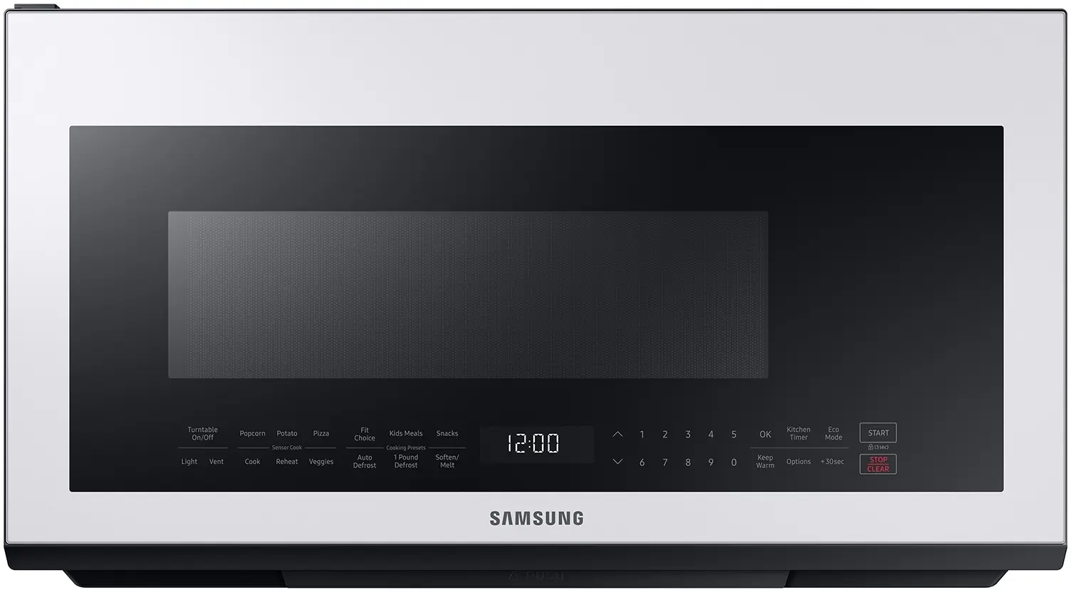 Samsung ME21B706B12 White Glass