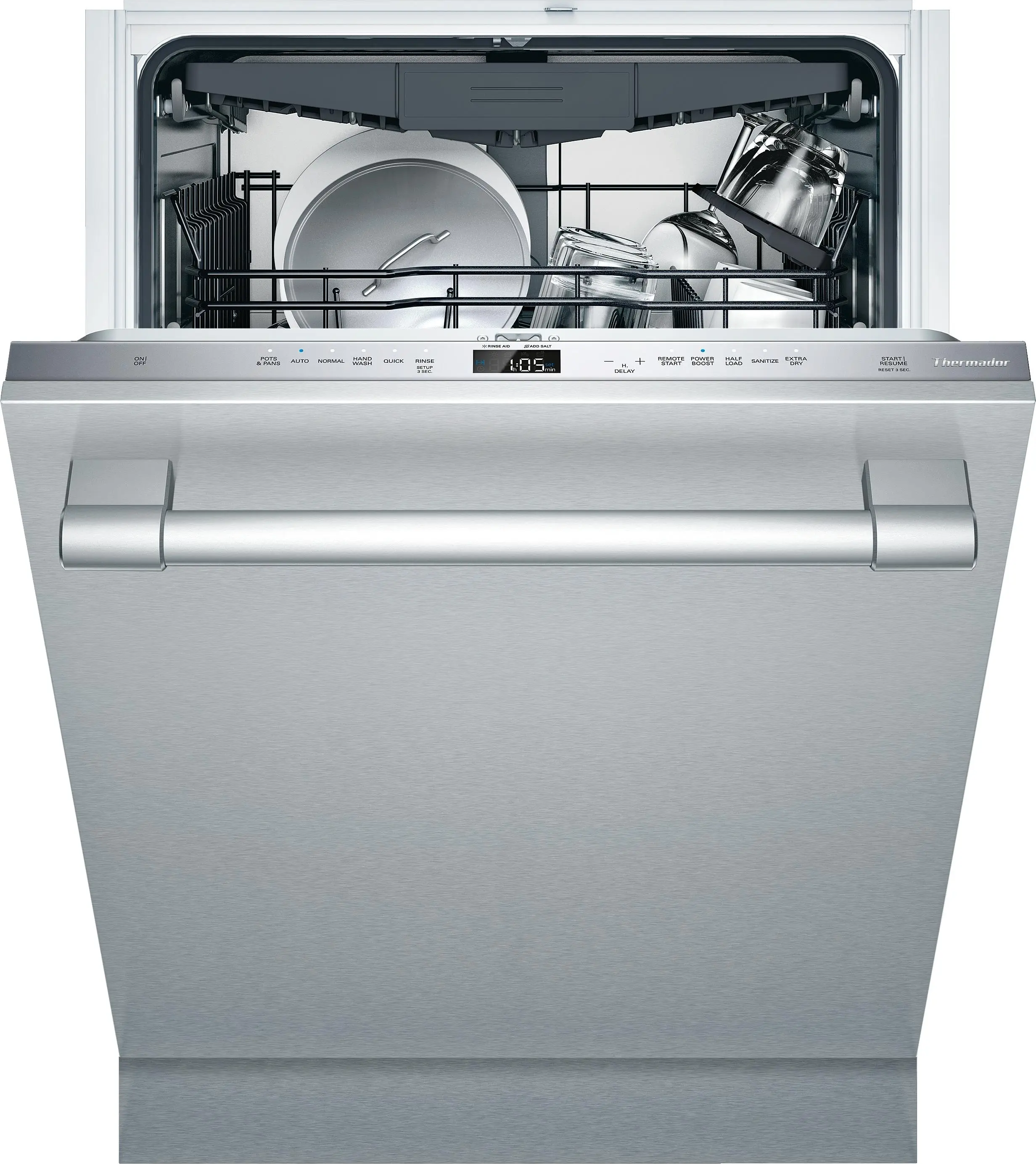 Thermador DWHD660WFP Stainless Steel, Professional Handle