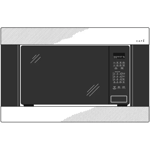 Cafe CEB515M2NS5 Platinum Glass
