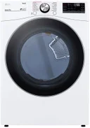 27 Inch, Ultra Large Capacity Smart wi-fi Enabled Front Load Electric Dryer with TurboSteam and Built-In Intelligence