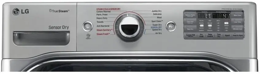 LG DLEX8100V 29 Inch Electric Dryer Graphite Steel | Plesser's