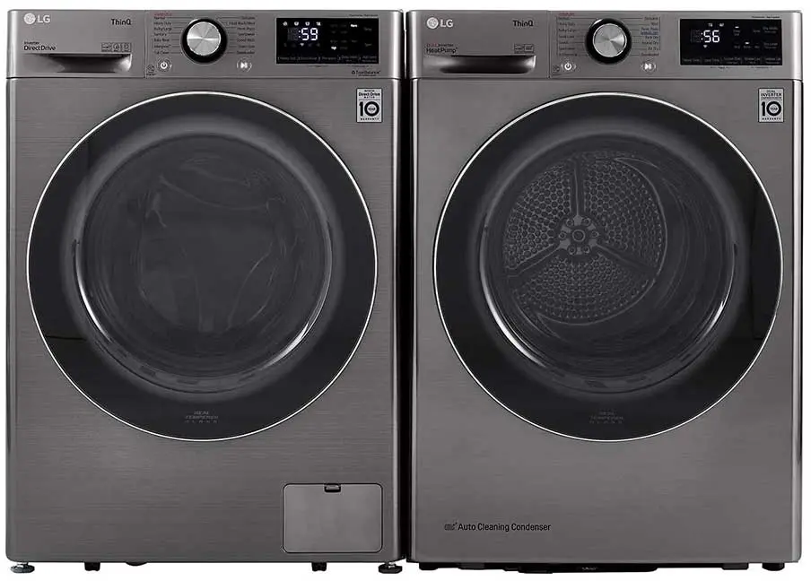 LG WM1455HVA Graphite Steel