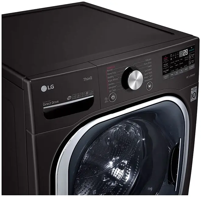LG WM4500HBA Black Steel