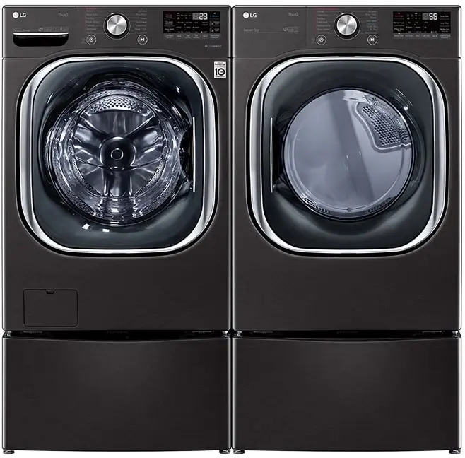 LG WM4500HBA Black Steel