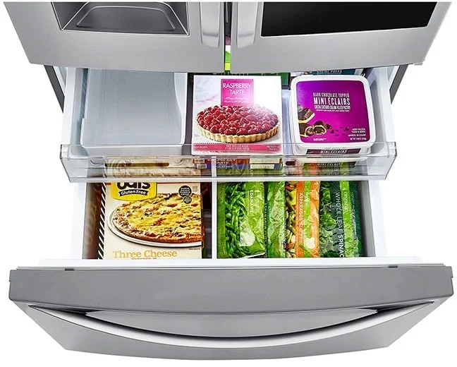 LG LFXS26596S 36 Inch, 26 Cu. Ft. French Door Refrigerator with ...