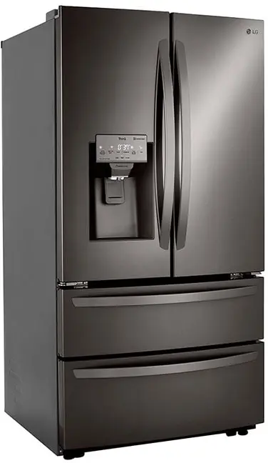 LG LMXC22626D Black Stainless Steel, Print Proof