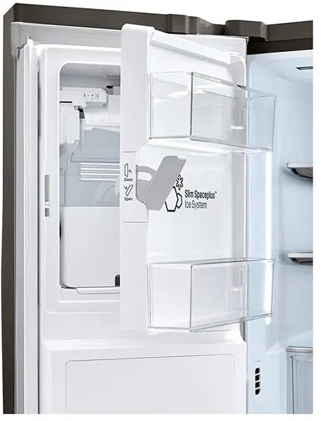 LG LMXC22626D Black Stainless Steel, Print Proof