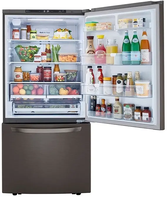 LG LRDCS2603D PrintProof Black Stainless Steel
