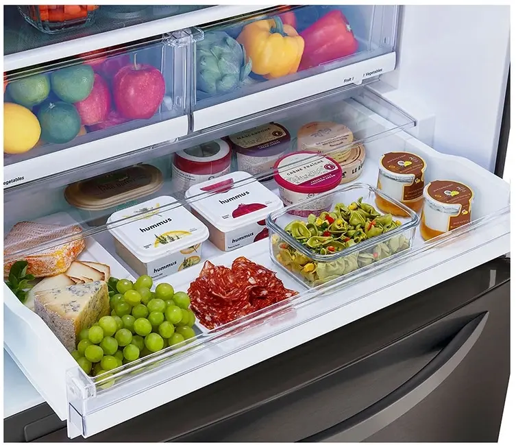 LG LRDCS2603D PrintProof Black Stainless Steel