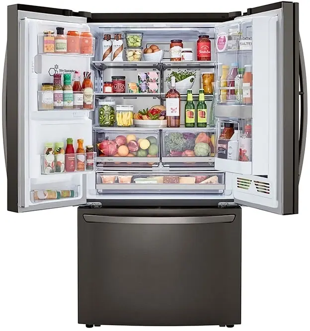 LG LRFDC2406D Black Stainless Steel
