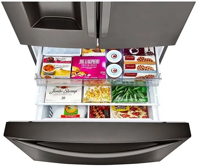 LG LRFDC2406D Black Stainless Steel