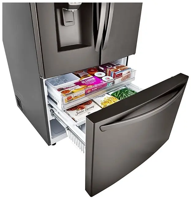 LG LRFDC2406D Black Stainless Steel