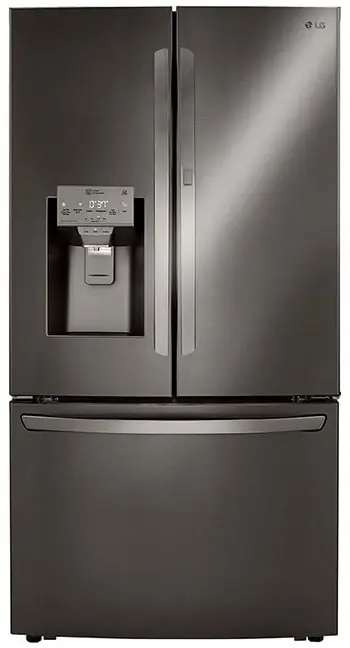 LG LRFDS3016D PrintProof Black Stainless Steel