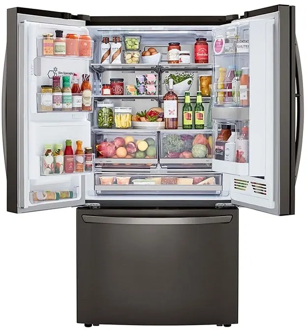 LG LRFDS3016D PrintProof Black Stainless Steel