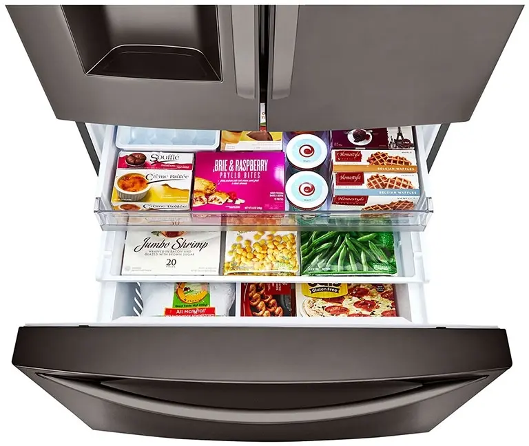 LG LRFDS3016D PrintProof Black Stainless Steel