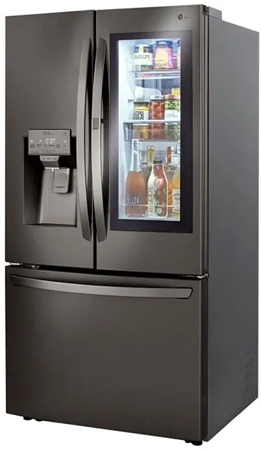 LG LRFVC2406D Black Stainless Steel