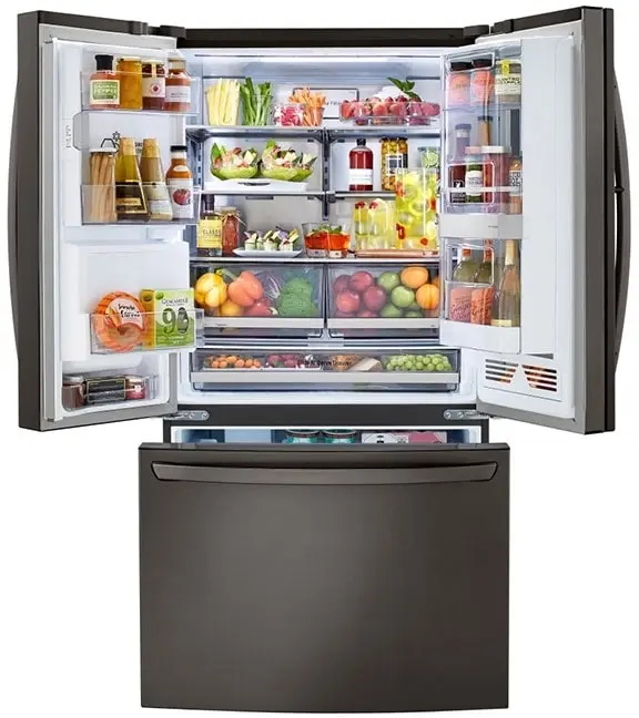 LG LRFVC2406D Black Stainless Steel