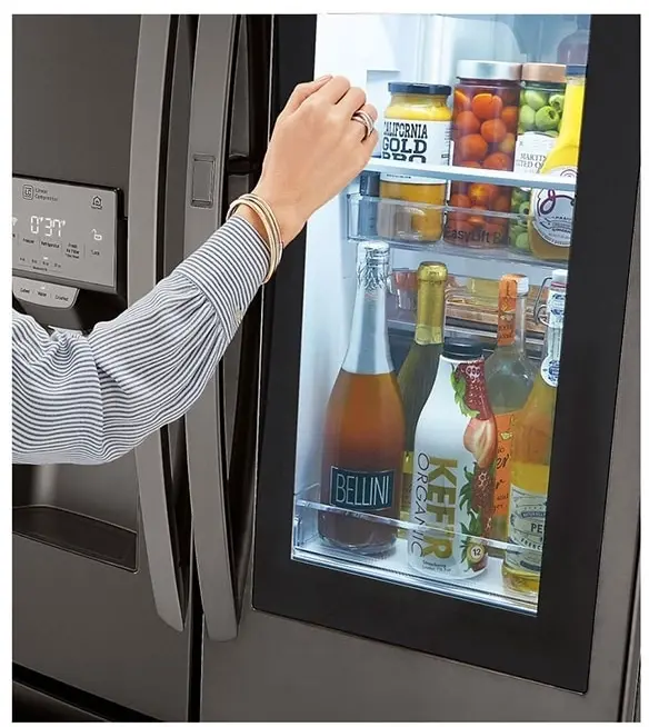 LG LRFVC2406D Black Stainless Steel