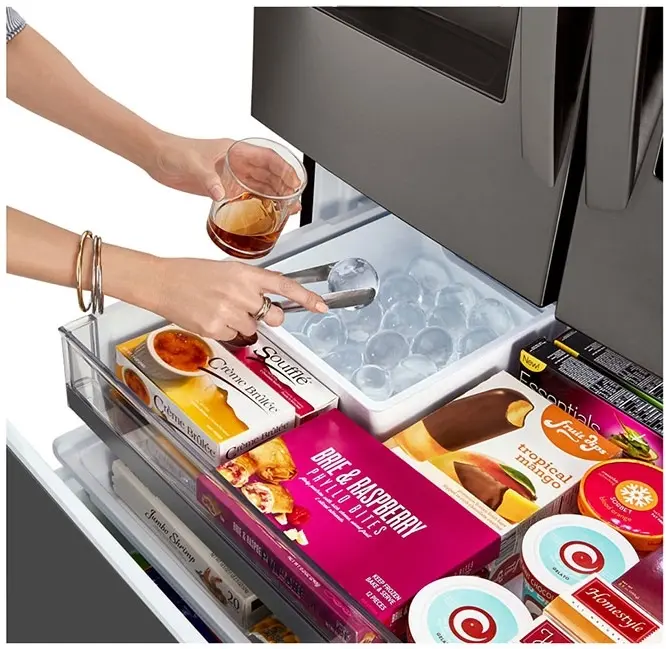 LG LRFVC2406D Black Stainless Steel