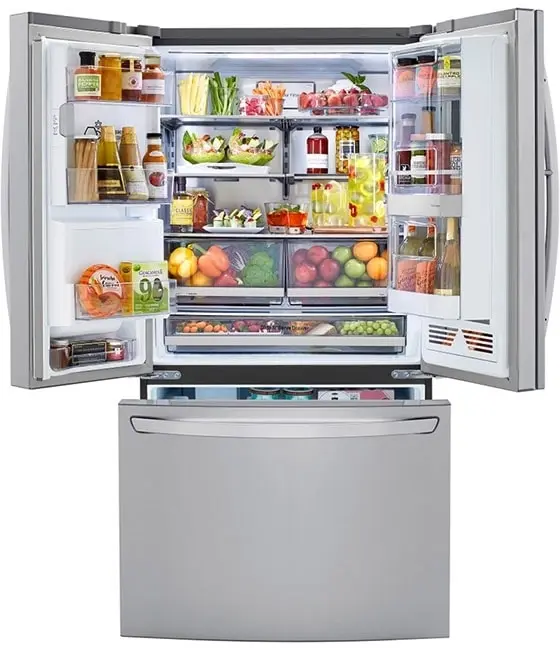 LG LRFVC2406S Printproof Stainless Steel