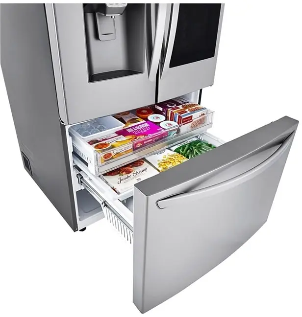 LG LRFVC2406S Printproof Stainless Steel