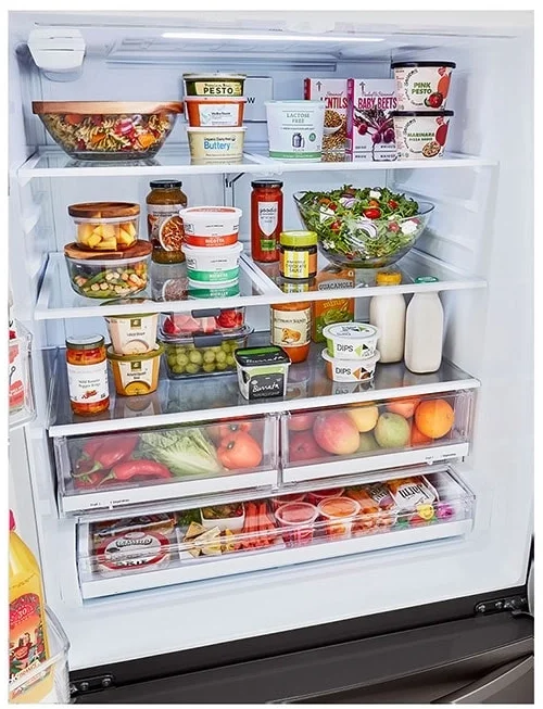 LG LRFWS2906D 36 Inch, 29 Cu. Ft. French Door Refrigerator with ...