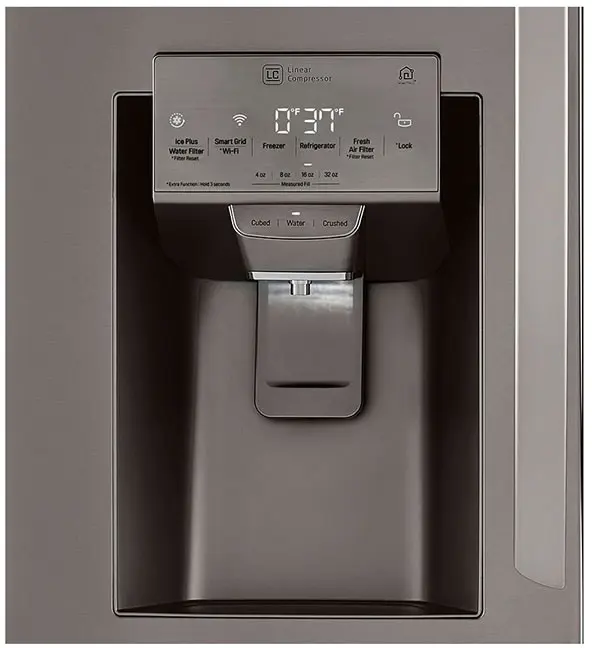 LG LRMDC2306D PrintProof Black Stainless Steel