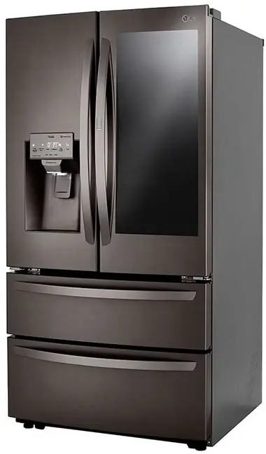 LG LRMVS2806D Black Stainless Steel, Print Proof
