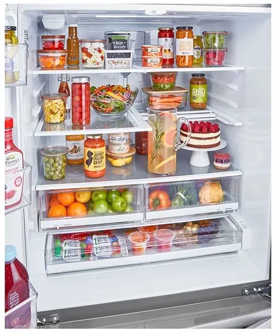 LG LRMXC2206S Stainless Steel, Print Proof 