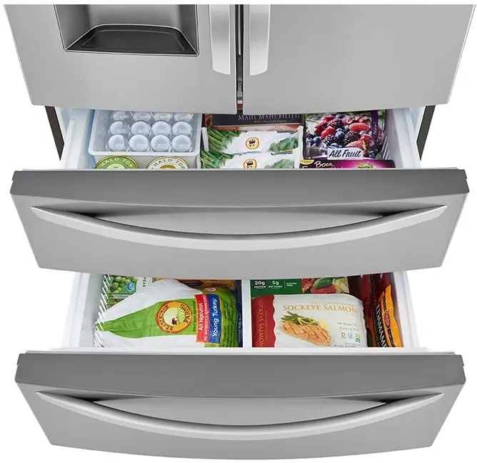 LG LRMXC2206S Stainless Steel, Print Proof 