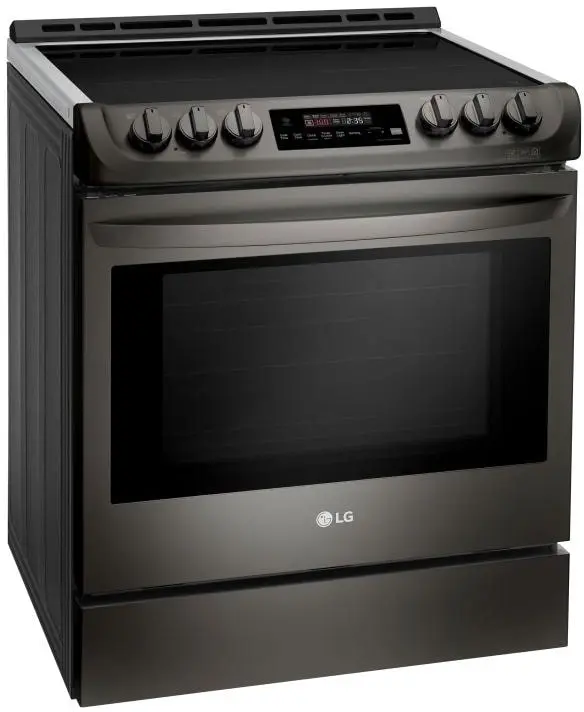 LG LSE4616BD Black Stainless Steel