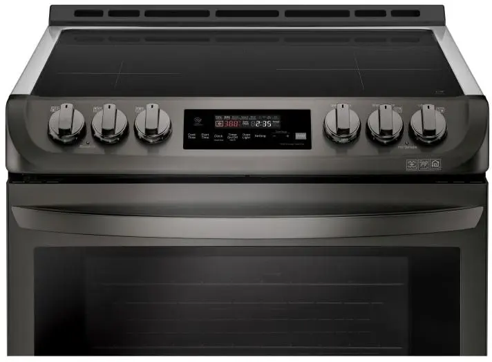 LG LSE4616BD Black Stainless Steel
