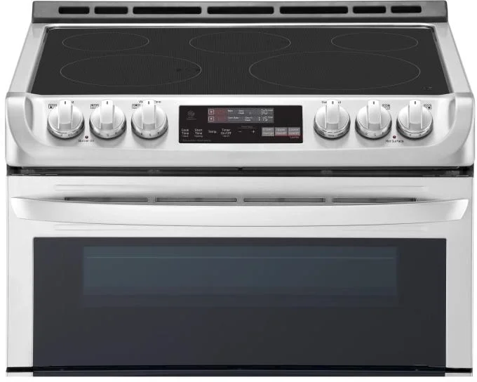 LG Smart Electric Double Oven Slide-In Range - Thumbnail 4