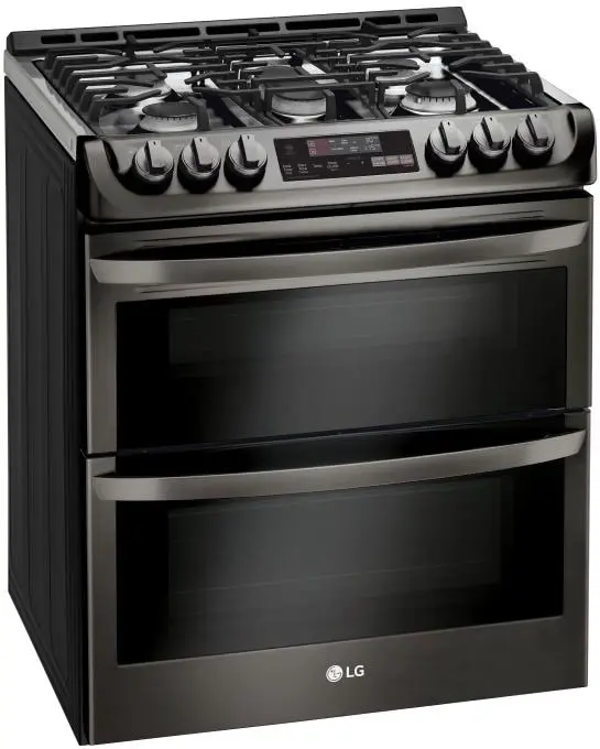 LG LTG4715BD Black Stainless Steel