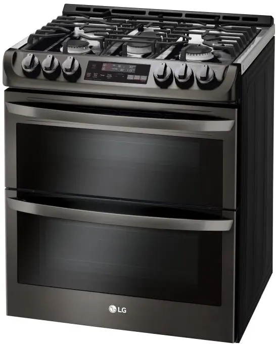 LG LTG4715BD Black Stainless Steel