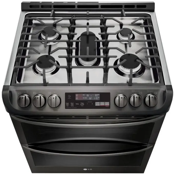 LG LTG4715BD Black Stainless Steel