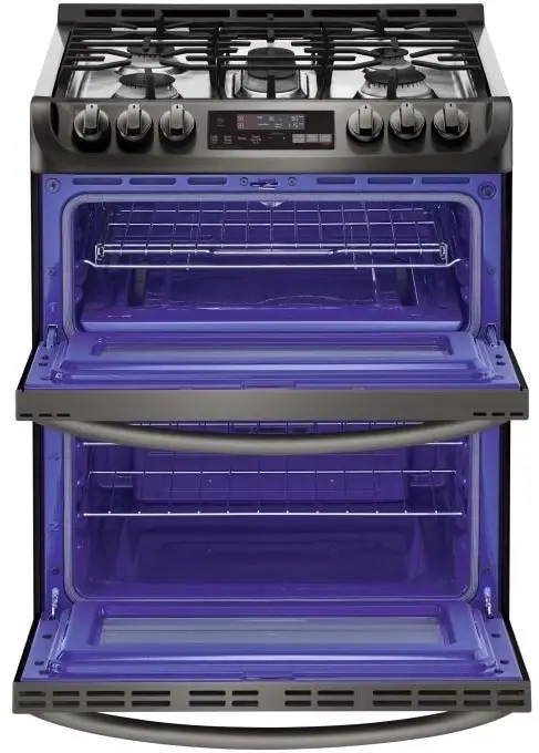 LG LTG4715BD Black Stainless Steel