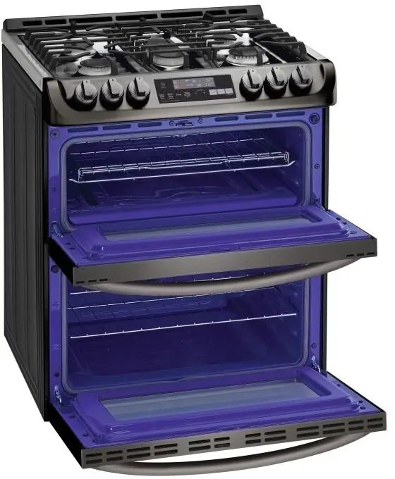 LG LTG4715BD Black Stainless Steel