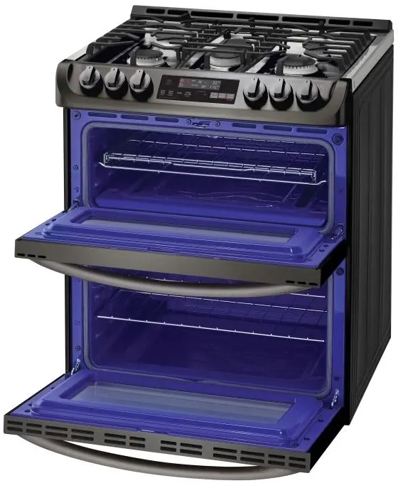 LG LTG4715BD Black Stainless Steel